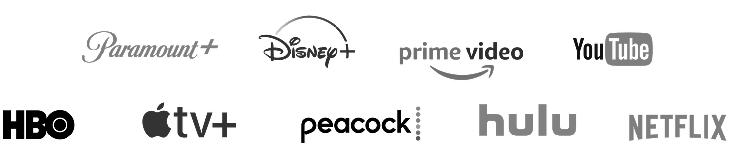Streaming competitors reviewed: Paramount Plus, Disney Plus, Prime Video, YouTube, HBO, Apple TV Plus, Peacock, Hulu, and Netflix