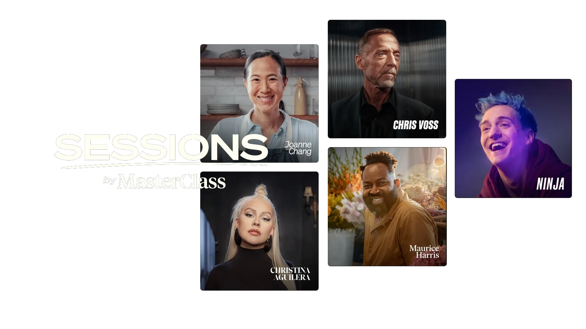 Sessions by MasterClass instructor lineup